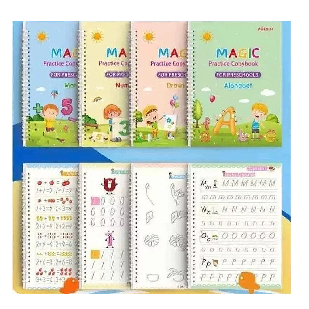 KIT CUADERNOS MAGICOS MONTESSORI